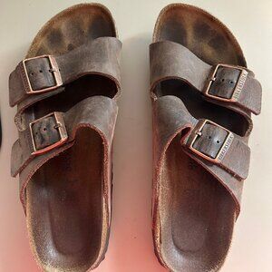 Birkenstock Arizona Oiled Leather — Size 40